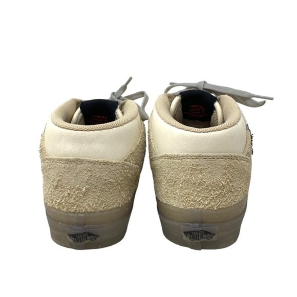 VANS x Rokit Half Cab 33 DX Suede Beige Sneakers Men's Size Mid Shoe VN0A5KX6BKV - Picture 6 of 9